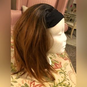 Honey Blonde headband wig